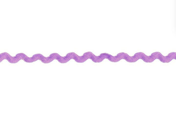 Zackenlitze, 8 mm, violett, 1 Meter